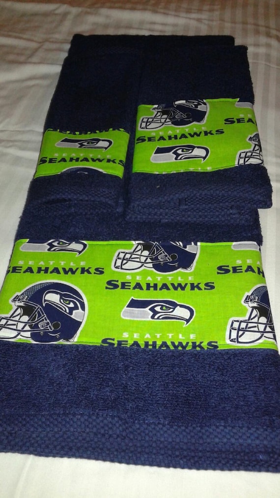 Seattle Seahawks Bath Towel Set All Teams Available