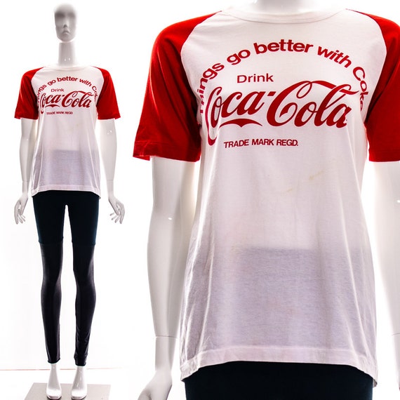 coca cola shirts 80s