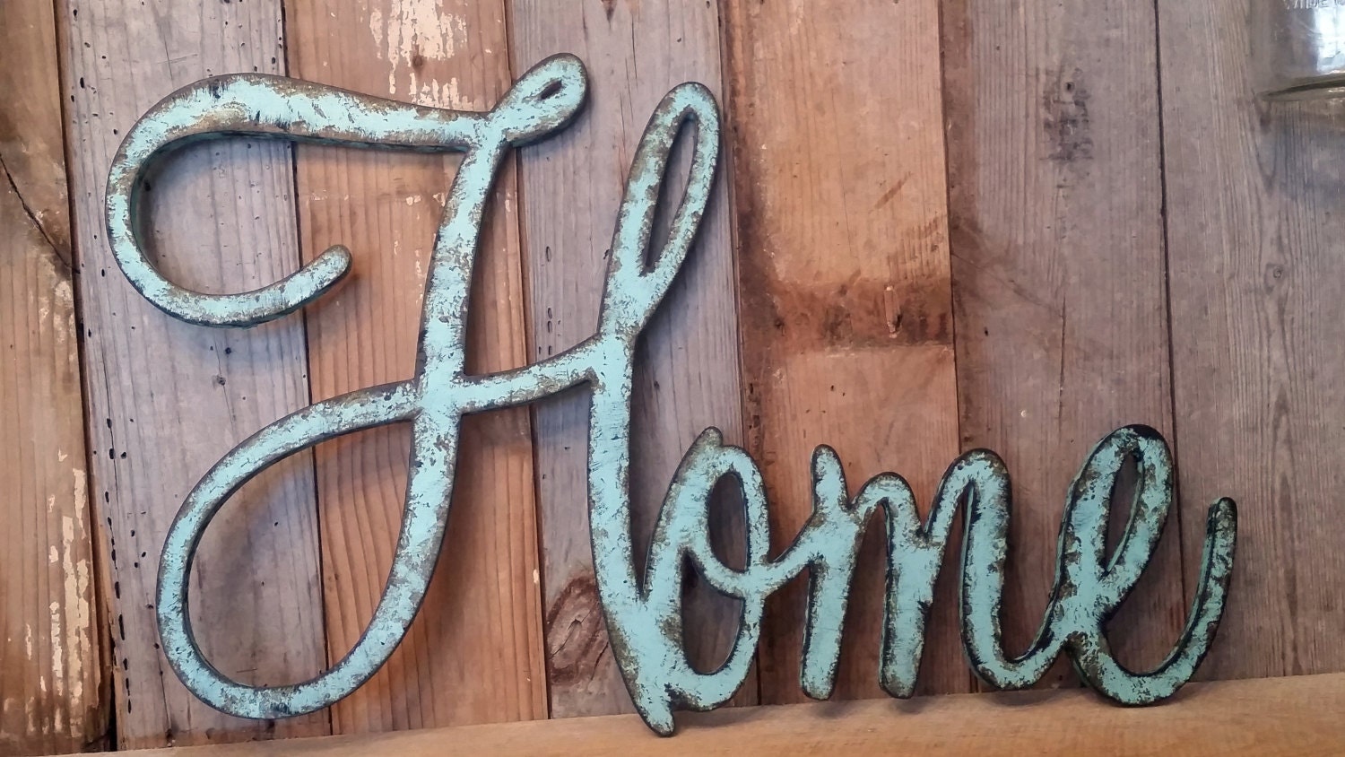 Personalized Word HOME Sign CUSTOMIZE Your Own WORD Decor