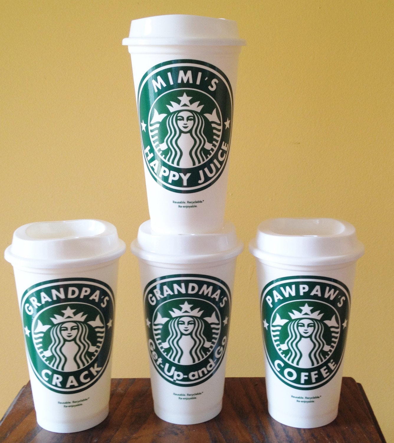 Personalized Starbuck Cups