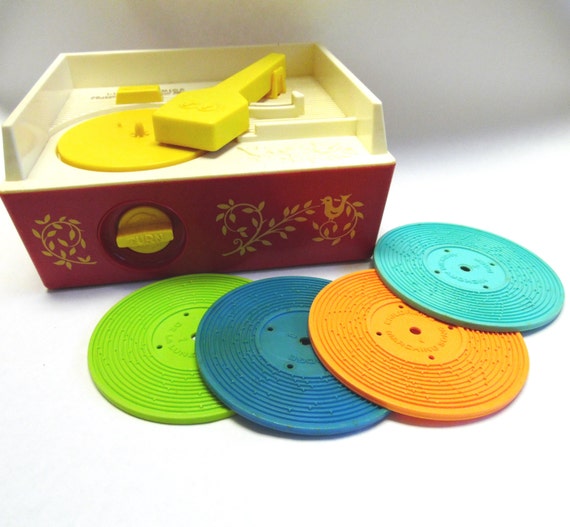 fisher price plastic record player