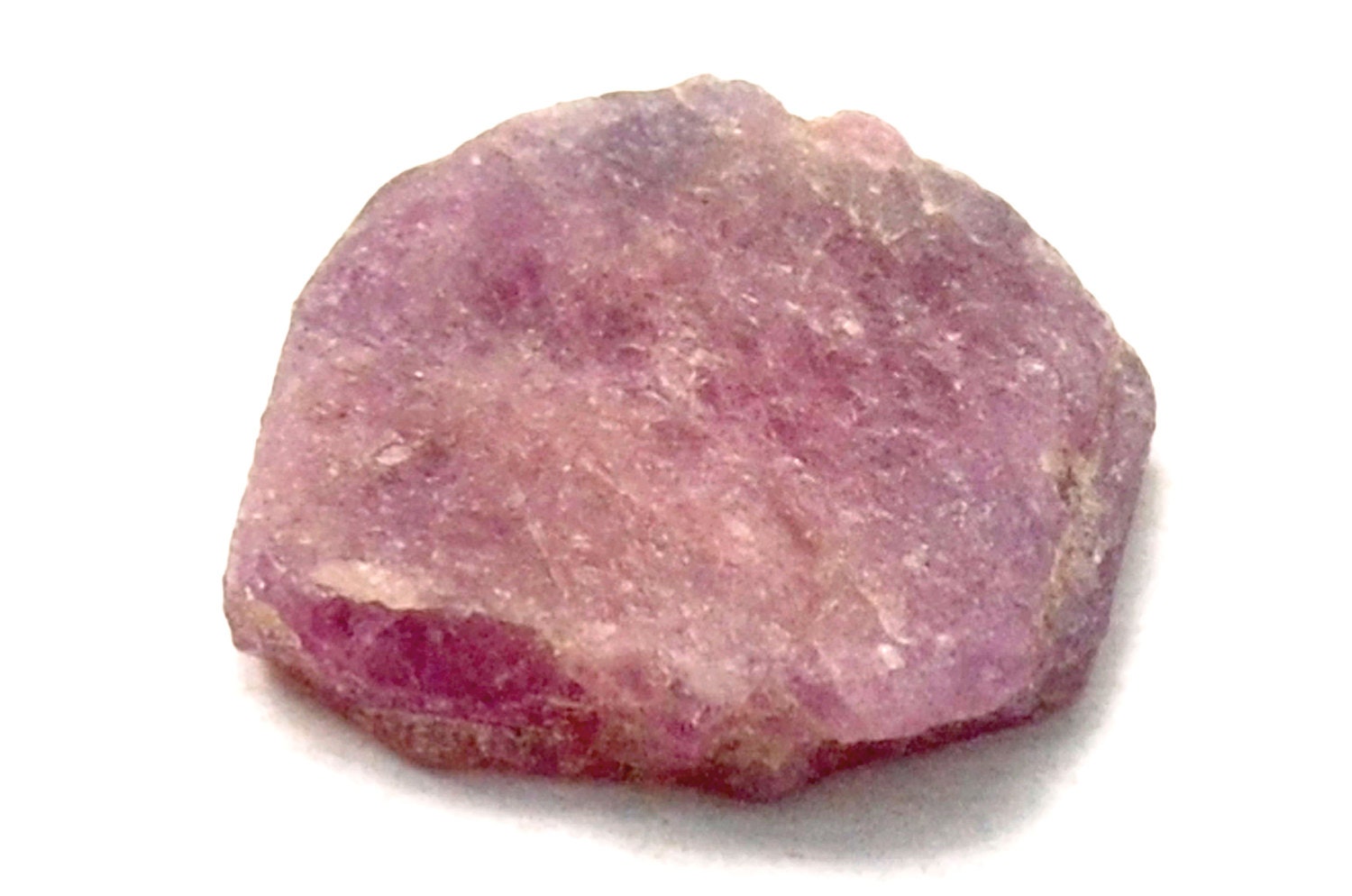 Ruby Rough Stone 20mm x 19mm x 5mm 27.5cts Raw Ruby