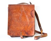 Antique Writer's Bag - Leather Satchel - Old School cross Body Messenger Bag Antique Writer's Bag - Leather Satchel - Old School cross Body Messenger Bag