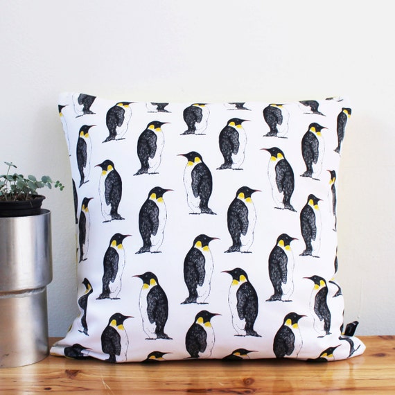 penguin shaped cushion