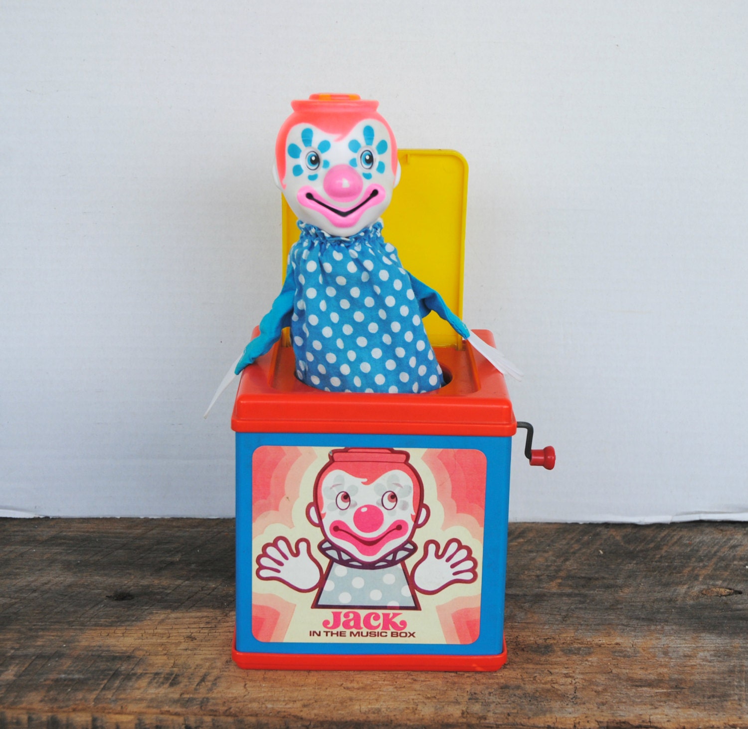 Vintage Mattel 1976 Jack In The Box