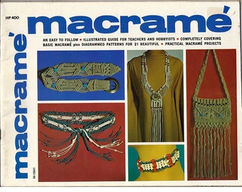 Macrame' Macrame' Pattern Book HP-400