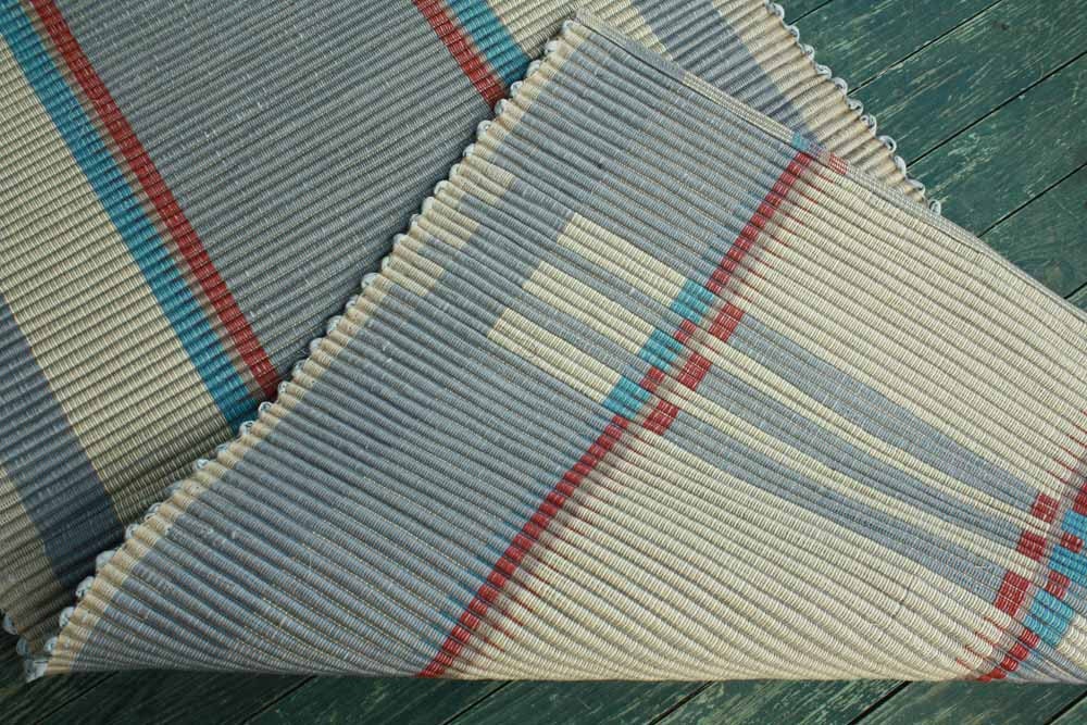 30 x 60 Handwoven cotton rug