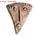 Ceramic Head, Sculpture of head, Head of porcelain (Wall Art), Wall art sculpture of head, Head