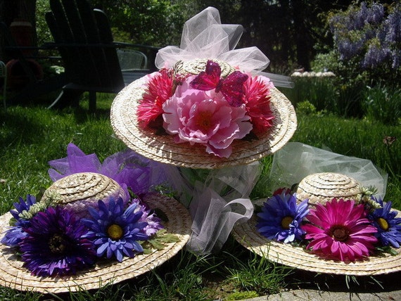 Items similar to Children s Tea  Party  Hat  on Etsy