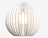 AION large colored wooden pendant light, lamp, lampshade, hanging light