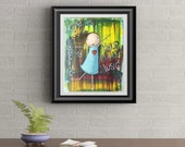 Dance To Your Own Music Signed Art Print of Signature Original By Rafi Perez