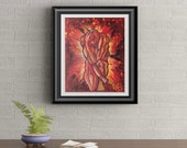 Universal Mind Signed Art Print of Signature Original By Rafi Perez