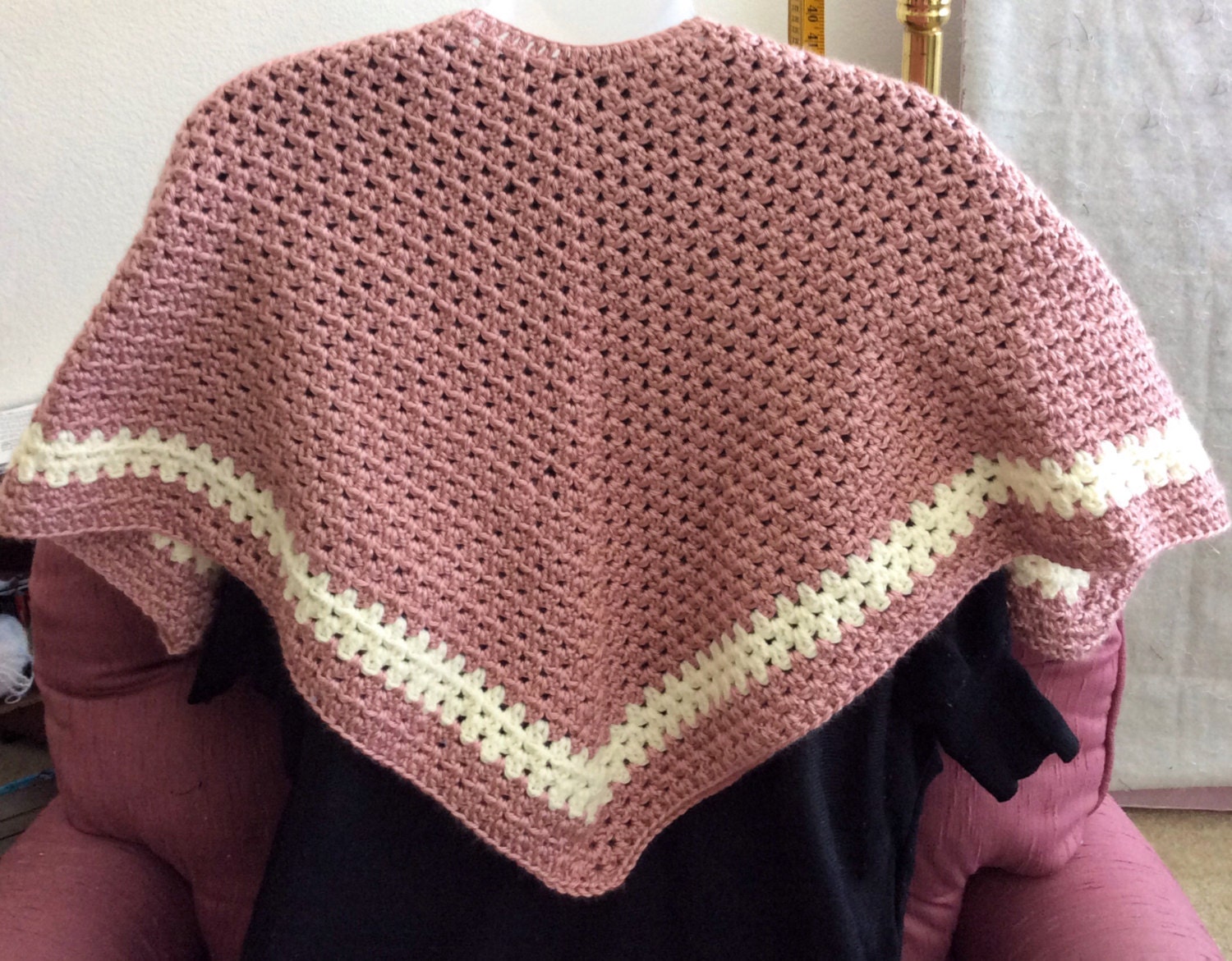 shawl for elderly lady