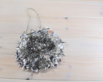 Purse Silver Vintage,prom dress