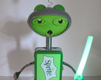 YO~DUH- Found object robot sculpture~assemblage