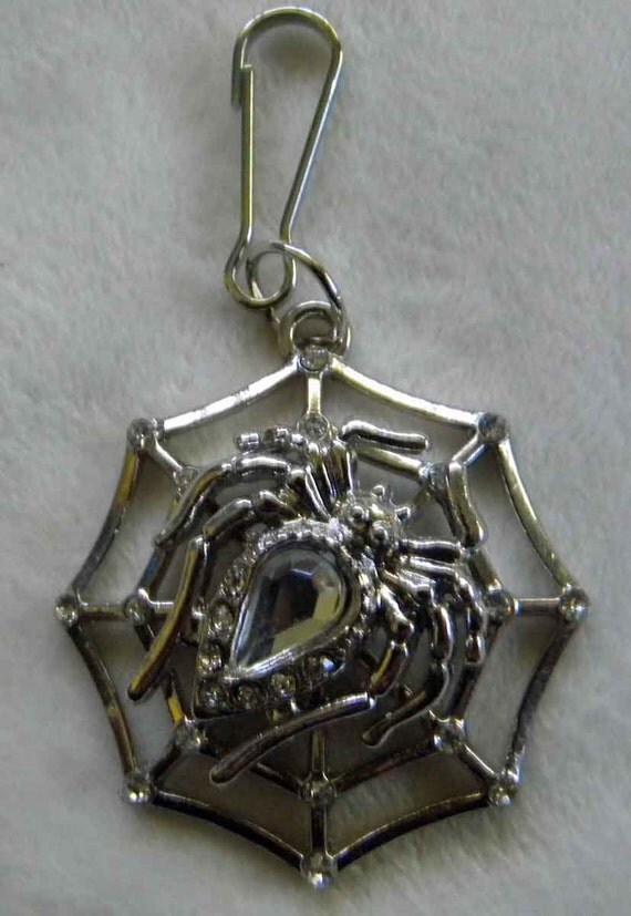 Spider  Zipper Pull