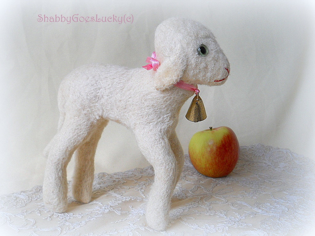 vintage steiff lamb