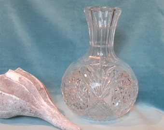 Vintage Cut Glass Carafe