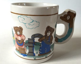 Three Bears Ceramic Mug - mughunters006