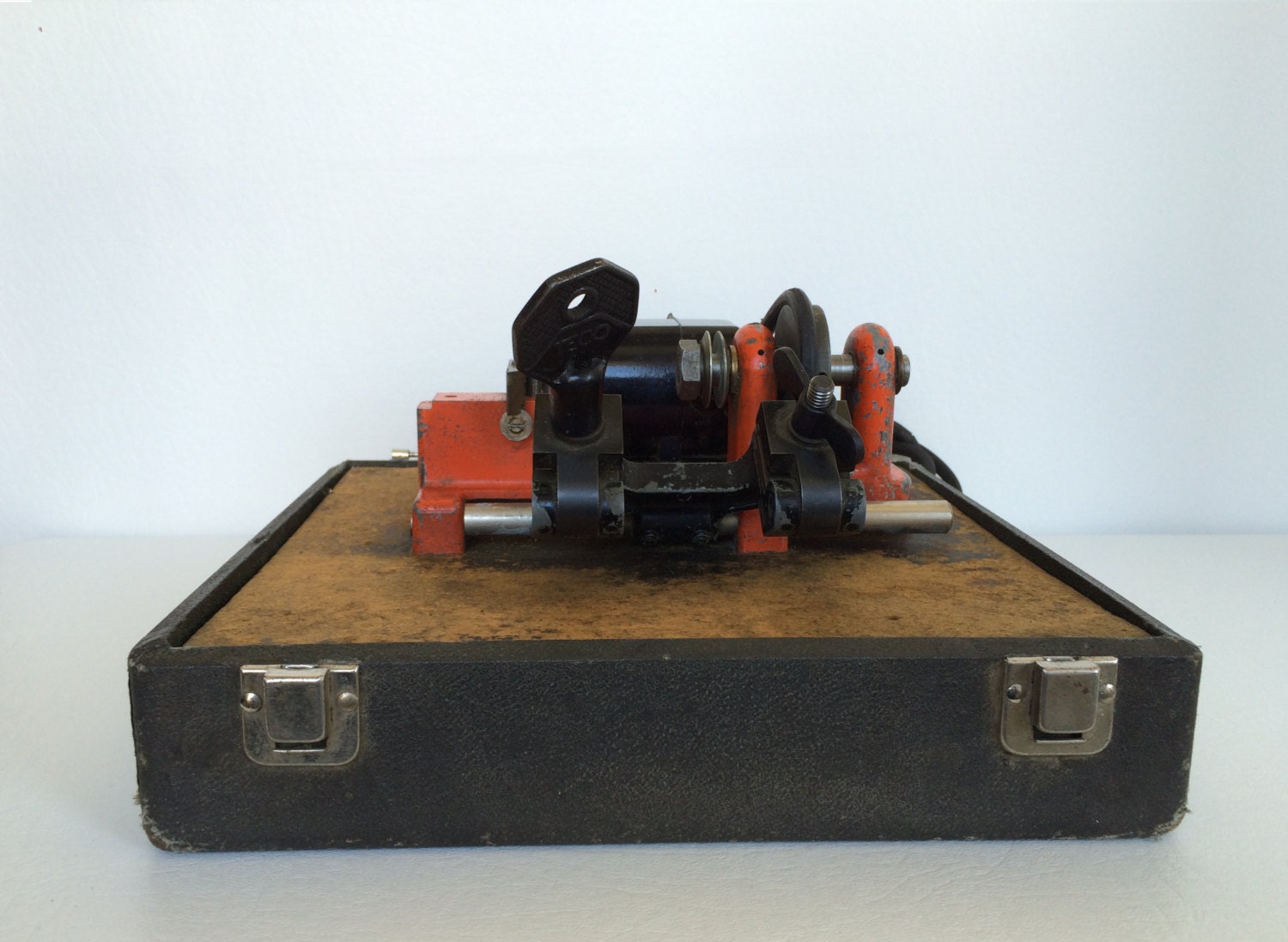 Vintage ILCO Portable Key Cutter Duplicating by NVMercantile