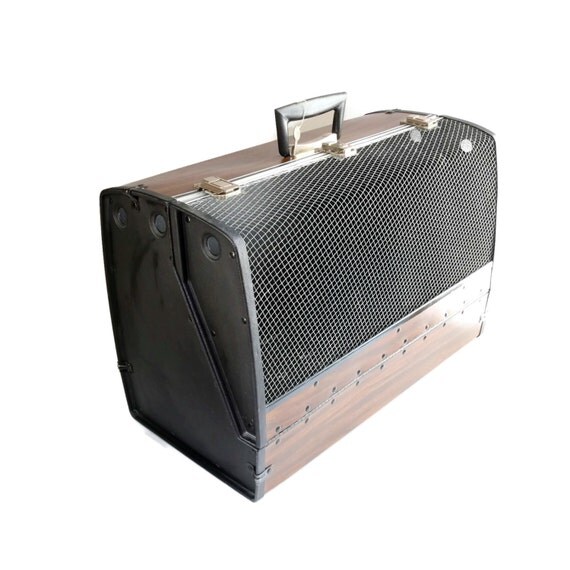 Alco Pet Carrier with Key Vintage Pet Carrying Case Dog Cat