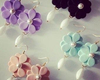 Earrings Flowers-Outlet Prices
