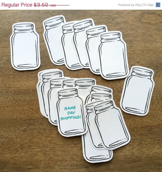 Mason Jar Die Cuts