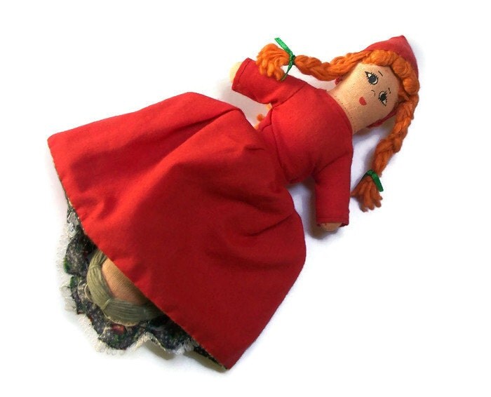 topsy turvy doll red riding hood