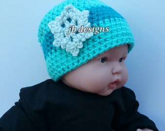 crochet hat, baby shower gift, crochet beanie hat, snowflake hat, winter, snow queen, beanie hat, baby shower, twins, matching hats