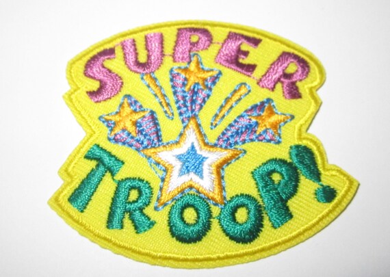 Girl Scout Fun Patch Super Troop By Allthingsgirlscout On Etsy