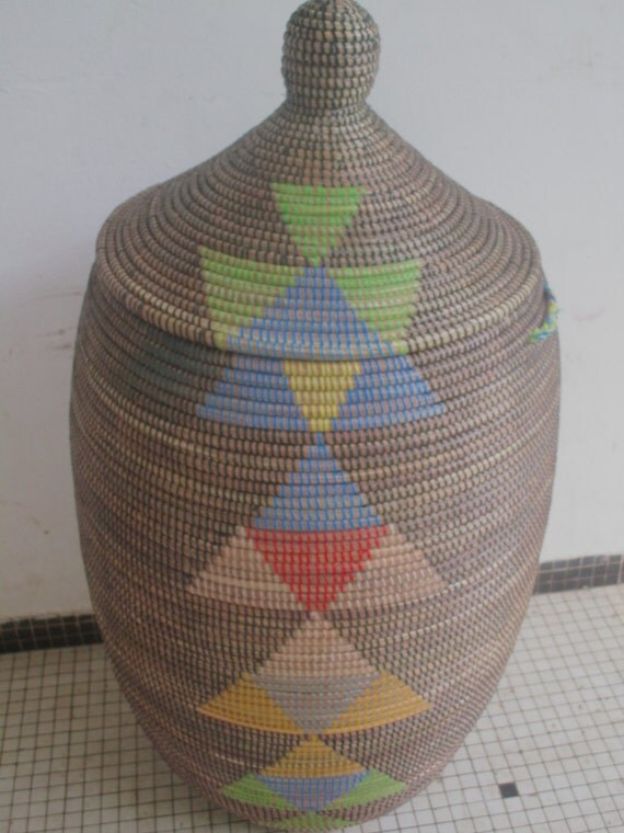 SALEBig Men's laundry hamper african aztec inspired