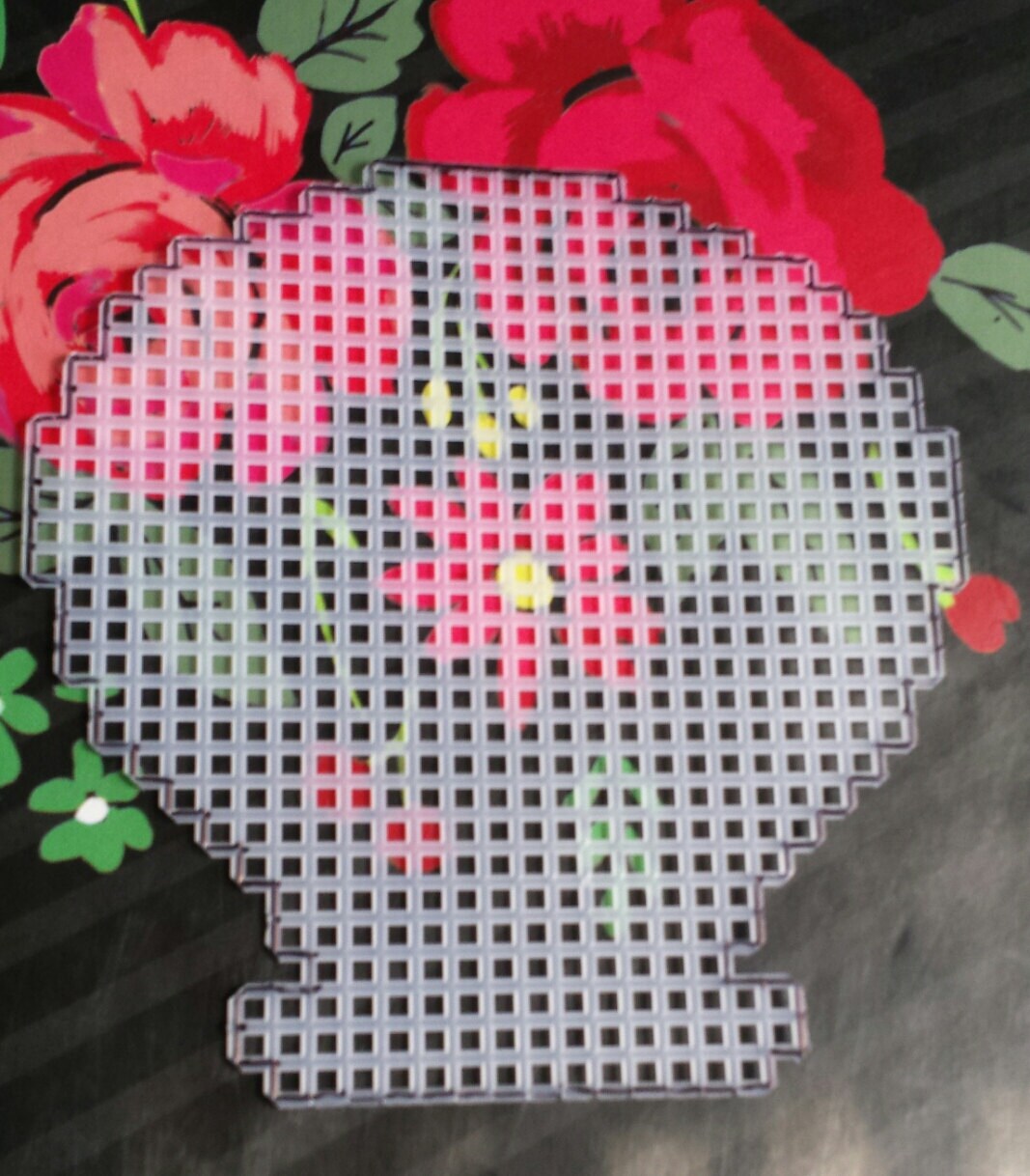 pre cut plastic canvas shell