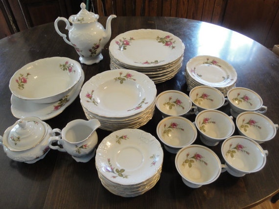 Amazon Com Wawel Tea With Grace European 16piece Fine China