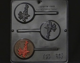 Happy Birthday Lollipop Chocolate Candy Mold 264