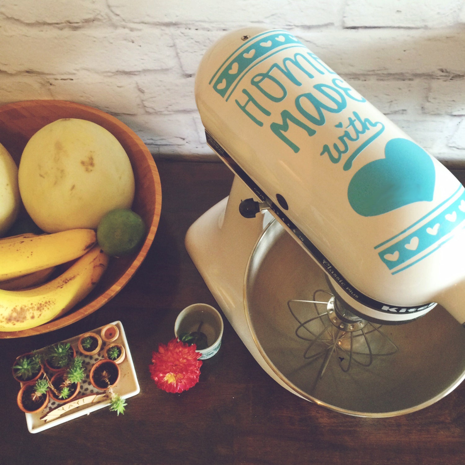 Kitchenaid Vinyl Decal Vinyl for Kitchenaid Mixer Homemade