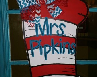 Dr. Seuss Hat Door Hanger