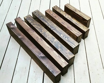 Custom Sizing Chunky Rustic Reclaimed Wood Floating Shelves