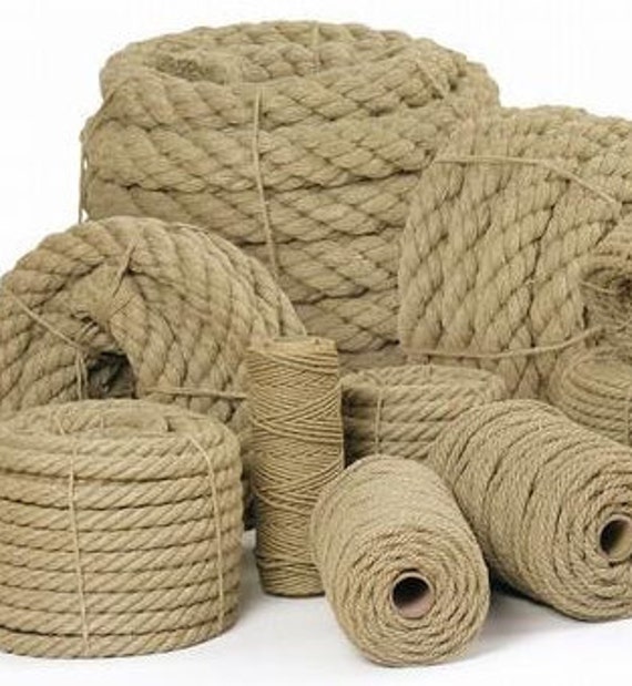 Jute Rope, Jute Cord, Natural Fiber Rope, Jute Cord Rope, Burlap String
