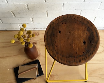 Restored vintage stool