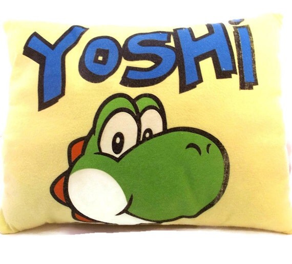 yoshi egg pillow