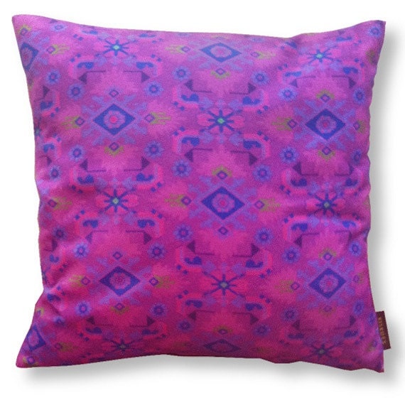 Sofa pillow purple velvet cushion cover VIOLET