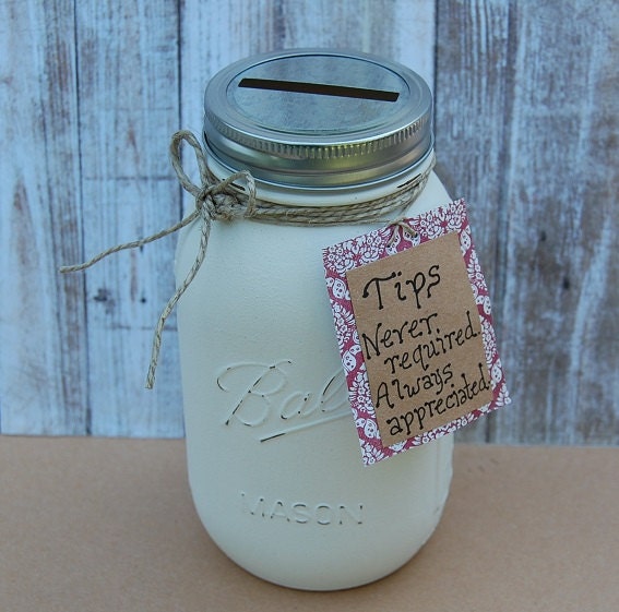 Tip Jar Spa Tip Jar Bakery Ice Cream Shop Tip Jar 16