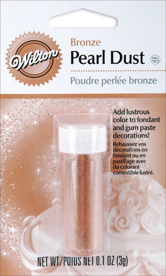 Bronze Pearl Dust Wilton Edible Accents edible pearl dust
