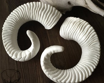 DIY Large RAM HORNS Satyr Fantasy horns