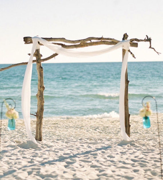 Driftwood Arch - Simple DIY Driftwood Wedding Arbor - Make A Driftwood 