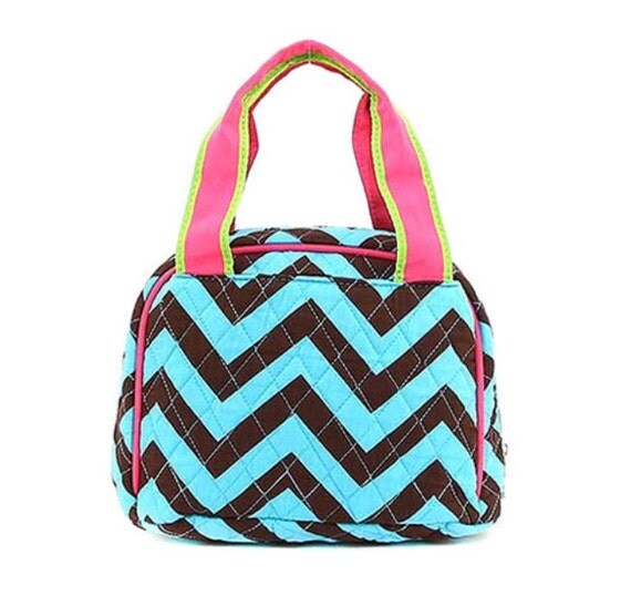 REDUCED Personalized Quilted Lunch Bag Add Any Name or