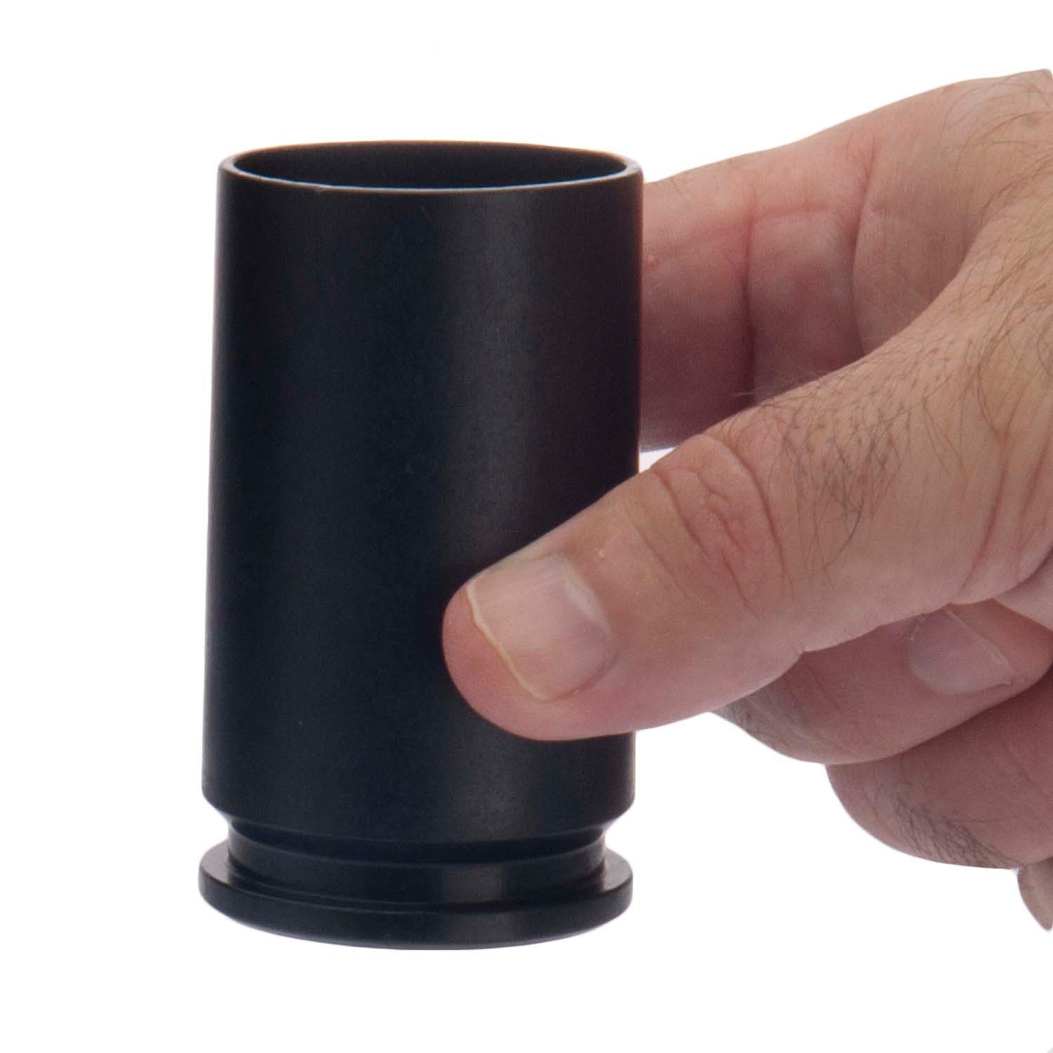 30MM Shot Glass made from A-10 Warthog Gau 8 Shell by LuckyShotUSA