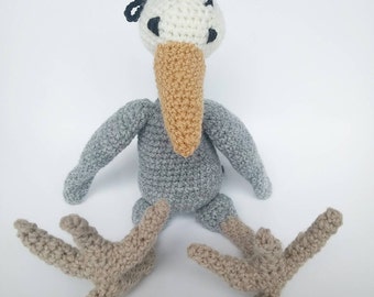 heron soft toy