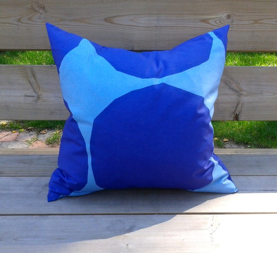 Pillow cover made from Marimekko fabric pillow case pillow