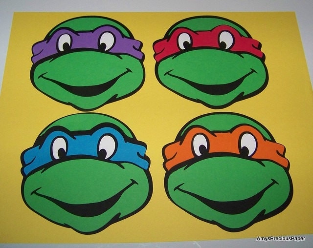 Ninja turtle die cuts